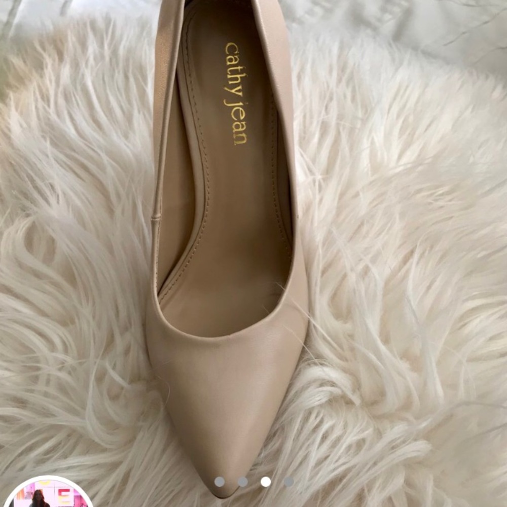 Nude pumps from Cathy Jean in size 7.5